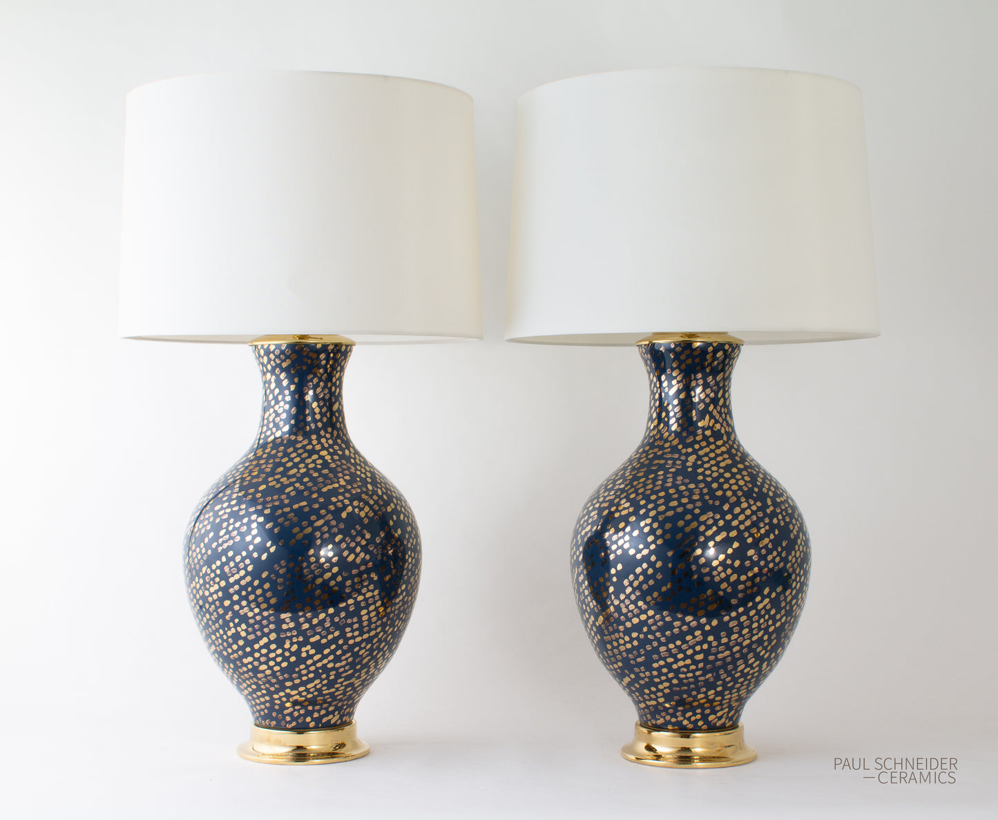 ATHENS Large | Dappled | Gold Lustre + #1494-L