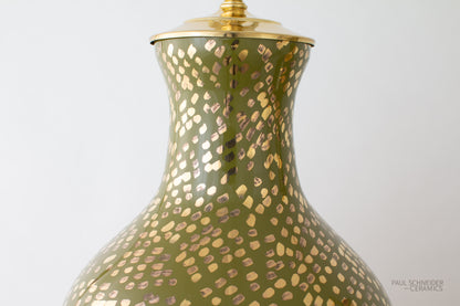 ATHENS Large | Dappled | Gold Lustre + #1584-L