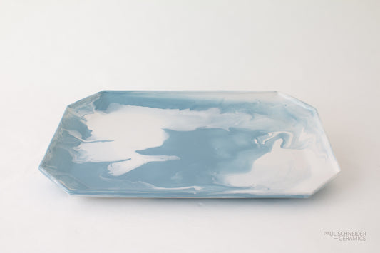 Tray - Xtra lg. | Geode | #1592 + Bone White