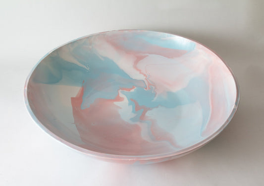 Bowl - Large | Geode | Blush/Cotton/Cloud - Bowls - Large