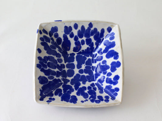 Bowl - Medium/Square | Dappled | Royal - Bowls - Medium / Square