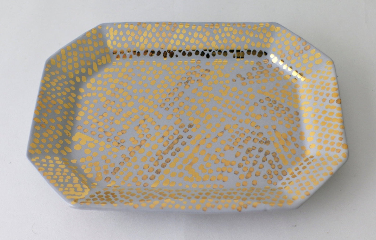 Tray | Dappled | Silver + Gold Lustre - Trays - standard